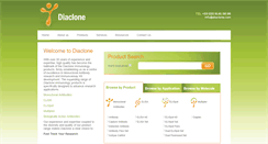 Desktop Screenshot of diaclone.com