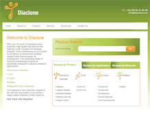 Tablet Screenshot of diaclone.com
